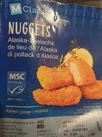 Mängden socker i Nuggets