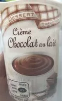Mängden socker i Crème chocolat au lait
