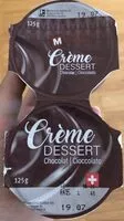 Mängden socker i Creme dessert chocolat