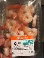 Mängden socker i Crevettes m classic
