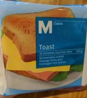 Mängden socker i Toast