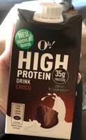 Mängden socker i High protein drink choco