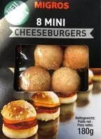 Mängden socker i 8 mini cheeseburger