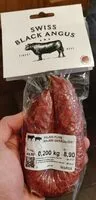 Mängden socker i Swiss Black Angus Salami geräuchert