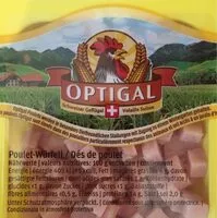 Mängden socker i Dés de poulet