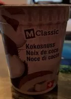 Mängden socker i Yogourt Noix de Coco M Classic