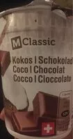 Mängden socker i Yaourt coco-chocolat