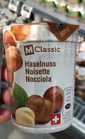 Mängden socker i Noisette