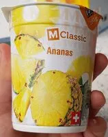 Mängden socker i M-classic Ananas