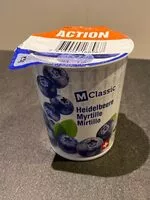 Mängden socker i Heidelbeeren