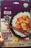 Mängden socker i Chichen sweet & sour