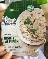 Mängden socker i Risotto al funghi