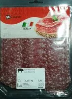Mängden socker i Salami Milano Italy