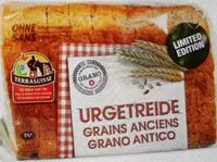 Mängden socker i Toast grains anciens Terrasuisse