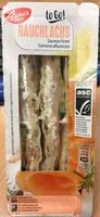 Mängden socker i Sandwich Raulachs au saumon fumé