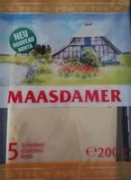 Mängden socker i Maasdamer
