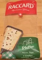 Mängden socker i Raclette raccard