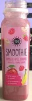Mängden socker i Smoothie framboise, pomme, banane