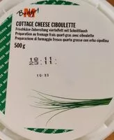 Mängden socker i Cottage cheese ciboulette