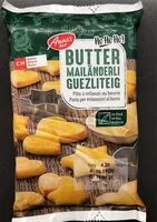 Mängden socker i Pâte à milanaise au beurre
