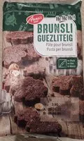 Mängden socker i Brunsli Guezliteig