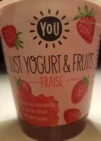 Mängden socker i Just Yogurt & Fruits FRAISE