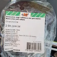 Mängden socker i Avocat