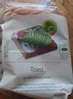 Mängden socker i Toast foncé