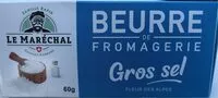 Mängden socker i Beurre de fromagerie gros sel