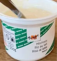 Mängden socker i Riz au lait