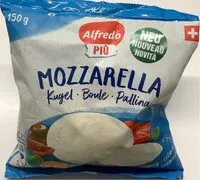 Mängden socker i Mozzarella, boule crémeuse