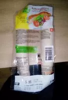 Mängden socker i Kalbsbratwurst Saucisses à rôtir de veau