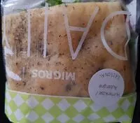 Mängden socker i Foccacia Hüttenkäse