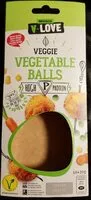 Mängden socker i Vegetable balls