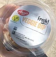 Mängden socker i Veggie dip