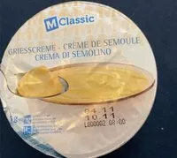 Mängden socker i Crème de semoule