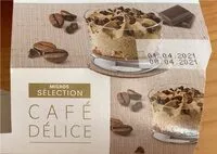 Mängden socker i Café délice