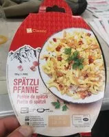 Mängden socker i Poêlée de stpätzli