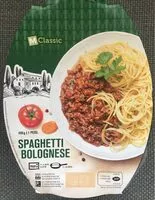 Mängden socker i Spaguetti Bolognese