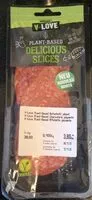 Mängden socker i Delicious slices plant based