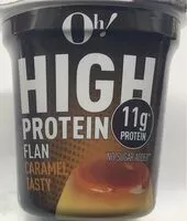 Mängden socker i High protein flan caramel, Oh!