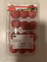 Mängden socker i Rinds Hackballs