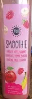 Mängden socker i Smoothie framboise, pomme banane
