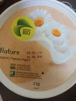 Mängden socker i Nature yogourt