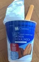 Mängden socker i Yogourt Moca