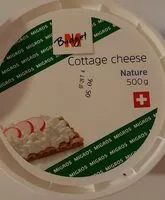 Mängden socker i Cottage cheese nature