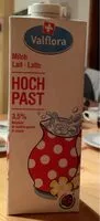 Mängden socker i Milch Hoch Past