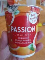 Mängden socker i Yoghourt passion orange sanguine