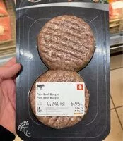 Mängden socker i Pure beef burger