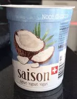 Mängden socker i Saison Yogurt noce di coco